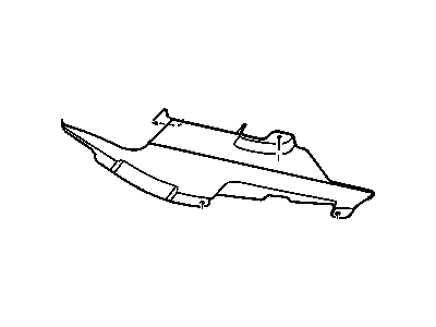 Mopar 5065236AB Shield-Torque Box