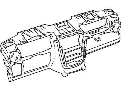 Mopar 1AC781DVAA Panel-Instrument Panel