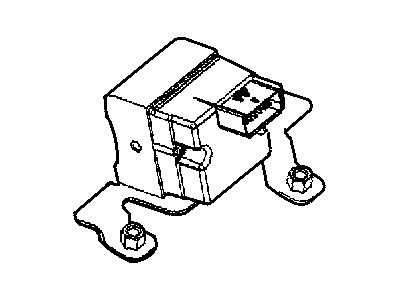 Dodge Dakota ABS Control Module - 5019751AB