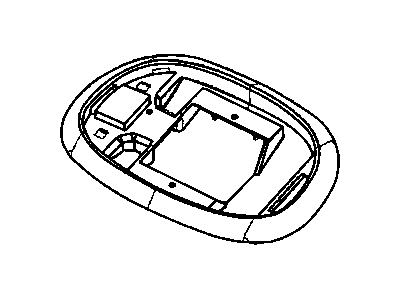 Mopar 5JG55MF1AA Lamp-Dome