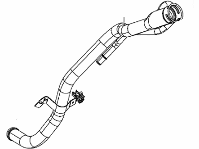 2018 Jeep Cherokee Fuel Filler Neck - 68154415AE