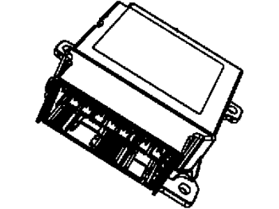 Ram C/V Air Bag Control Module - 68105432AF