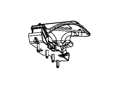 Dodge Nitro Transmission Mount - 52125137AG