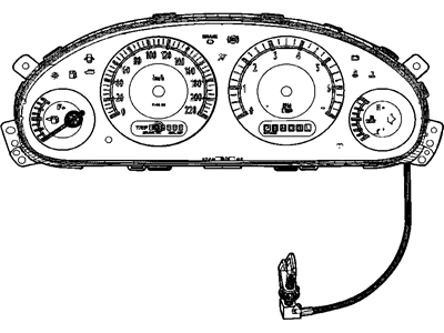 Chrysler Voyager Speedometer - 5082247AC