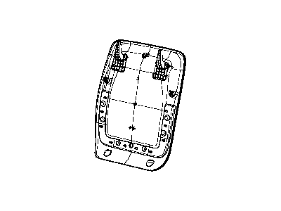 Mopar 1ME421DVAA Panel-Front Seat Back