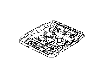 Mopar 4610213AA Frame-Front Seat Cushion