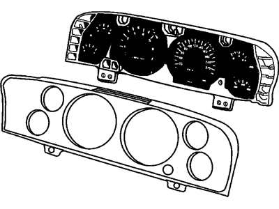 Mopar 5172851AD Cluster-Instrument Panel