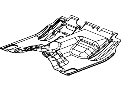 Mopar 55197346AF SILENCER-Floor Pan