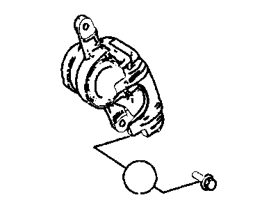 Mopar 68025560AA CALIPER-Disc Brake