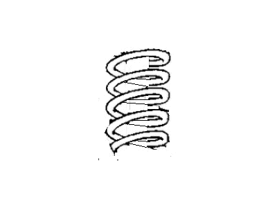 1998 Dodge Ram 2500 Coil Springs - 52039048