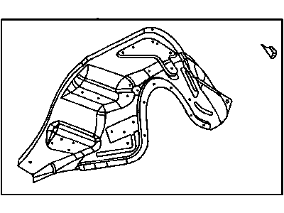 Mopar 55275311AH Panel-Front Inner