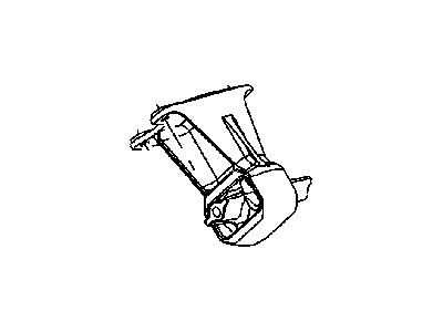 Mopar 52021627AB INSULATOR-Engine Mount