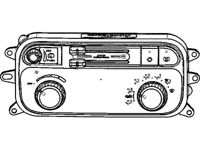 Mopar 55056250AC Air Conditioning And Heater Control