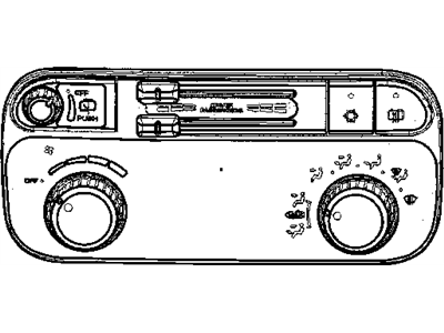 Mopar 5019516AA Knob-Slider