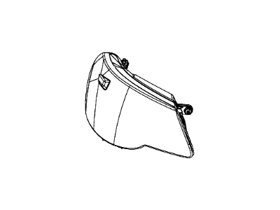 Mopar 5182590AE Electrical Head Lamp