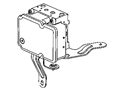 Mopar 68046468AA Anti-Lock Brake Control Unit