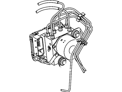 2007 Dodge Grand Caravan Brake Line - 4683958AC