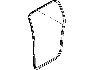 Mopar 55362046AD Seal-Rear Door