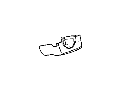 Mopar 5GE09DX9AC SHROUD-Steering Column