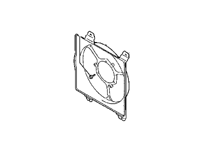 Dodge Stratus Fan Shroud - MR958618