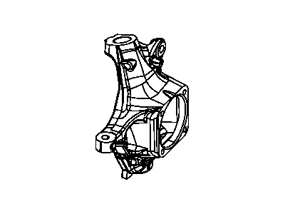 Mopar 68034495AA Suspension Knuckle Front Left