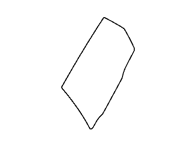 Mopar 4724962AB Glass-Rear Door