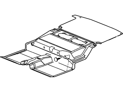 Mopar RK03DK5AM Carpet-Rear Floor