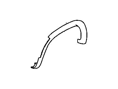 Mopar 5JN61ZSPAA Molding-Wheel Opening Flare