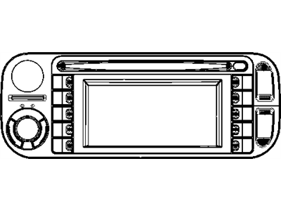 Mopar 56038629AE Radio-AM/FM Cd W/NAV/DVD & Cd-Ctr