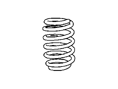 Mopar 4895642AB Front Coil Spring