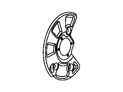 Mopar 4779326AB Shield-Brake