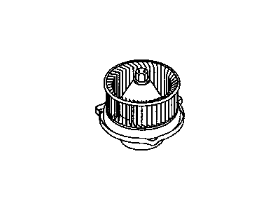 Chrysler Blower Motor - MR500469