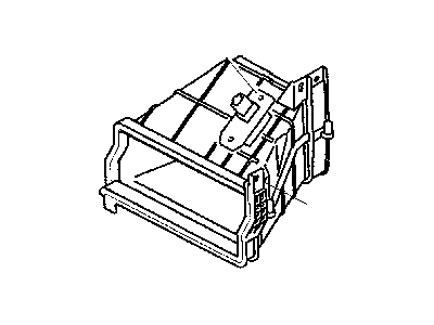 Dodge Stratus Blower Motor Resistor - MR398371