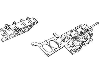 2002 Chrysler Voyager Cylinder Head - 4694686AB