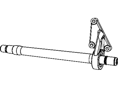 Mopar 68033054AC Intermediate Shaft