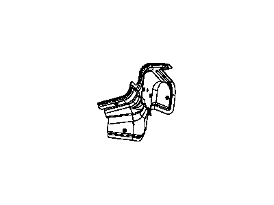 Mopar 5147156AA Shield-Engine Mount