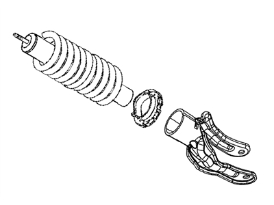 2015 Jeep Grand Cherokee Shock Absorber - 68084457AB