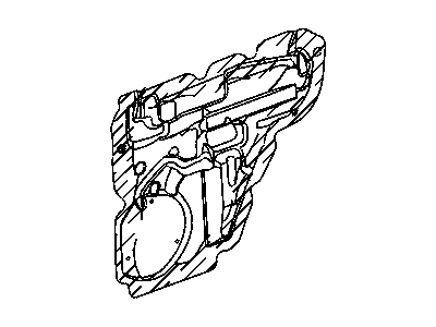 Mopar 55235894AJ Shield-Rear Door