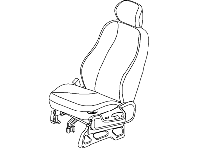 Mopar 68004428AA Heated Seat