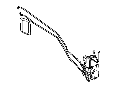 2005 Dodge Neon Door Latch Assembly - 5008627AD