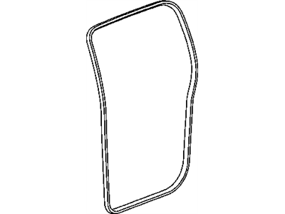 Mopar 55359712AE Seal-Rear Door