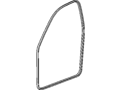 Mopar 55112128AD WEATHERSTRIP-Body Side