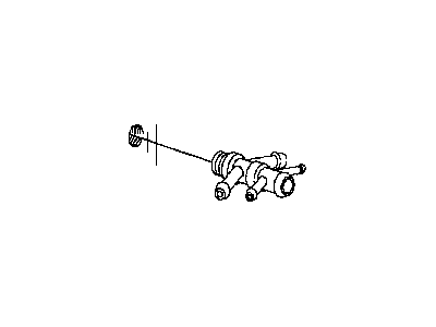 Mopar 4861038 Connector Vac W/CAPS