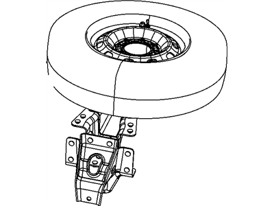 2012 Ram 3500 Spare Wheel - 52121267AB