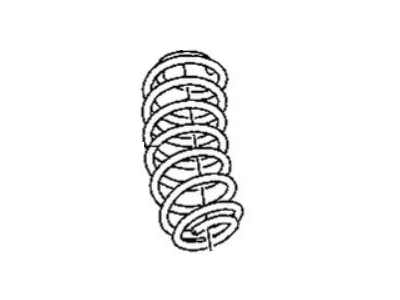 2002 Chrysler PT Cruiser Coil Springs - 4656541AA