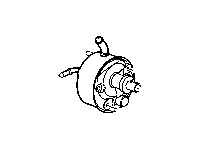 2006 Dodge Caravan Power Steering Pump - 4743969AC