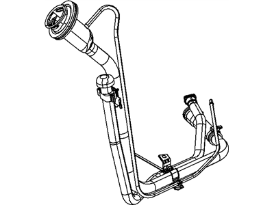 Mopar 52129225AD Tube-Fuel Filler