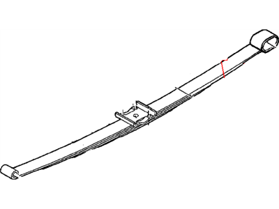 Mopar 5006507AA Rear Leaf Spring