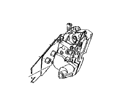 Mopar 4815512 REINFMNT-Front Door Latch