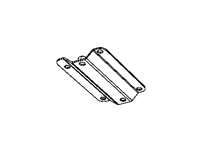 Mopar 52105587AB Bracket-Drive Shaft Center Bearing